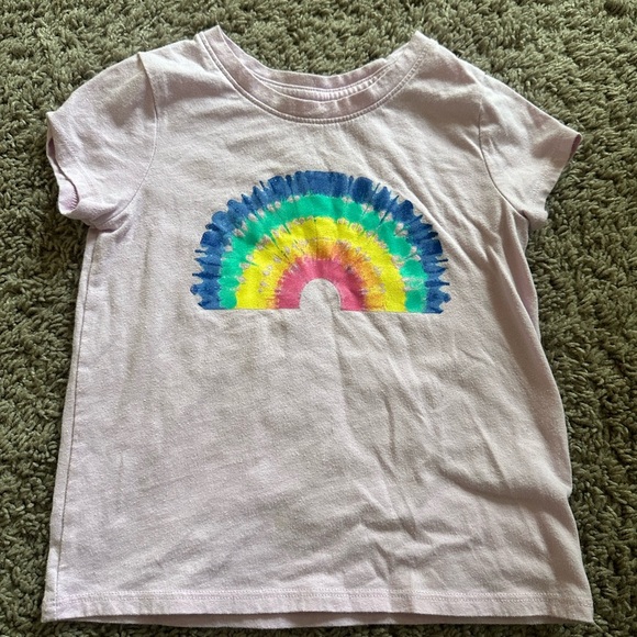 Preloved kids Rainbow Graphic T-Shirt - Picture 1 of 3